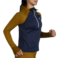 Brooks Women's Notch Thermal Hoodie 2.0