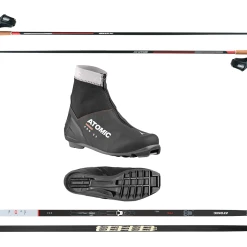 Gear West Atomic C3 Classic Skintec Ski Package