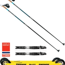 Swenor Essential Rollerski Bundle - Skate/NNN