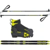 Gear West Fischer Kid's Waxless Classic Ski Package