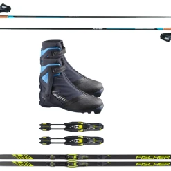 Fischer SCS Intermediate Skate Ski Package